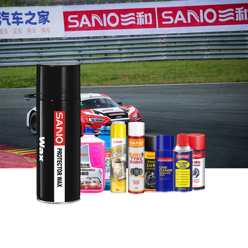 Sanvo Cruscotto Cera Spray Cura Auto Pulizia Pelle