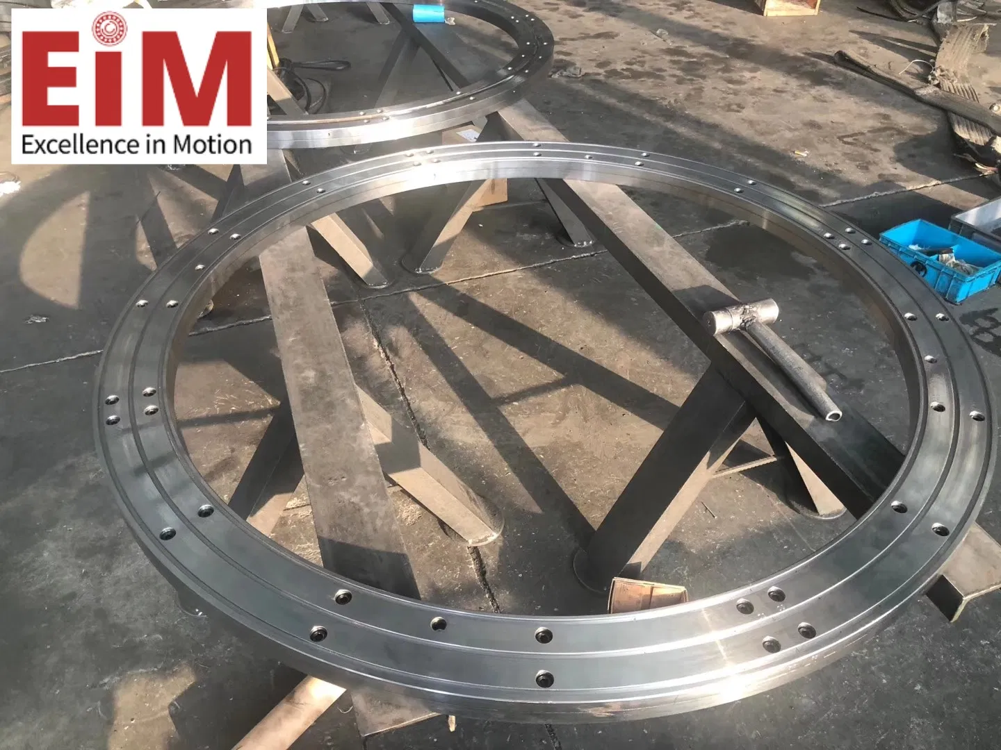 Single Row Cross Roller Slewing Bearing for Crane