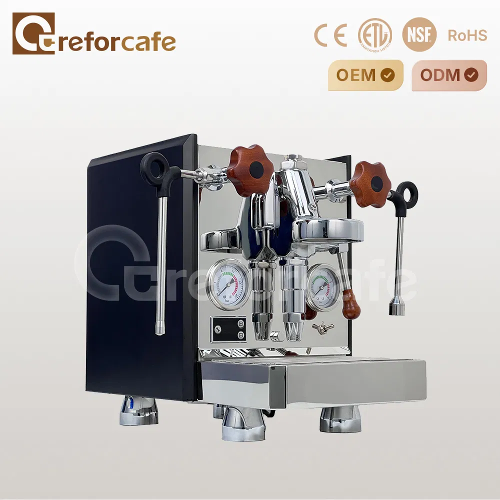 Professionelle 15-bar-Vibrationspumpe Rocket kommerzielle E61 Espressomaschine für Unternehmen