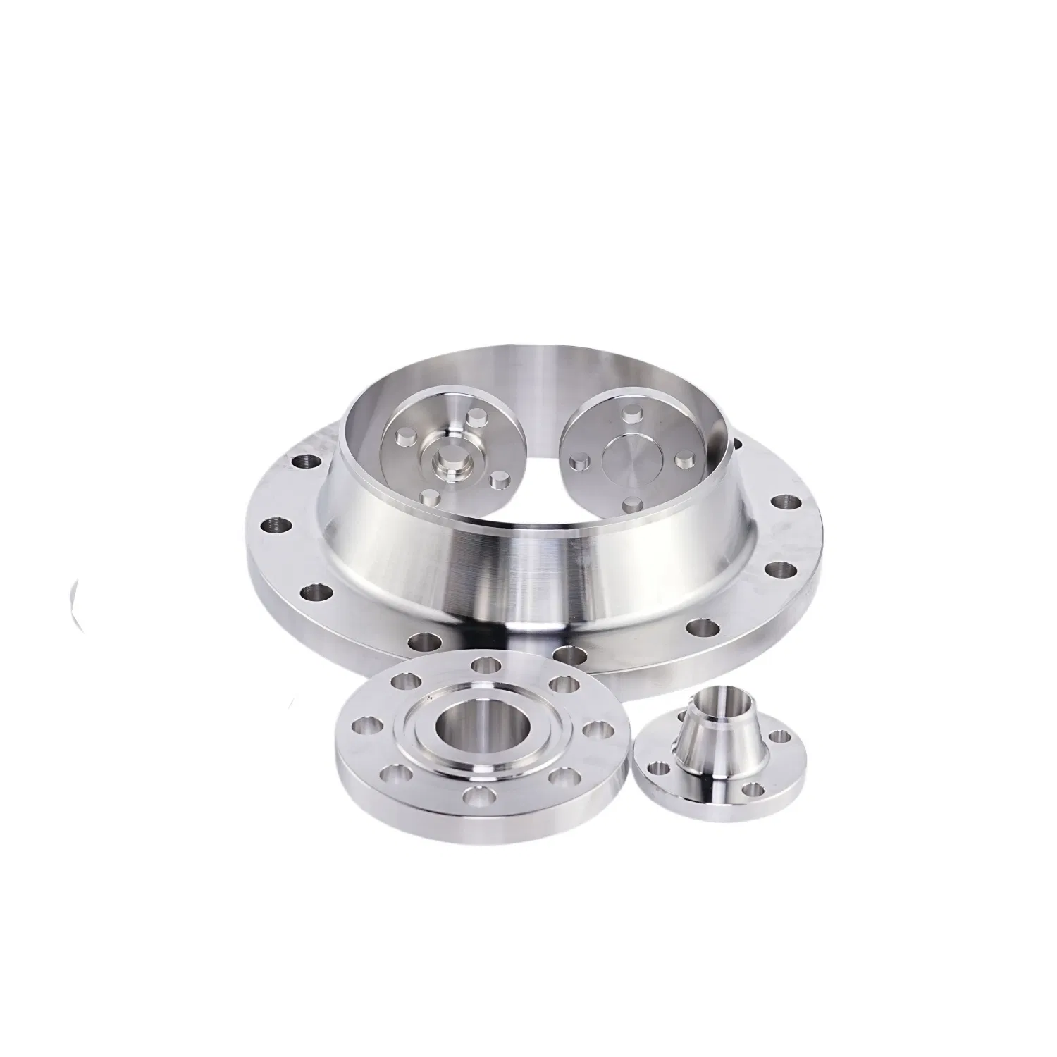 High Precision Machining Anti-Rust Stainless Steel Flange Nut for Mechanical Equipment Connection