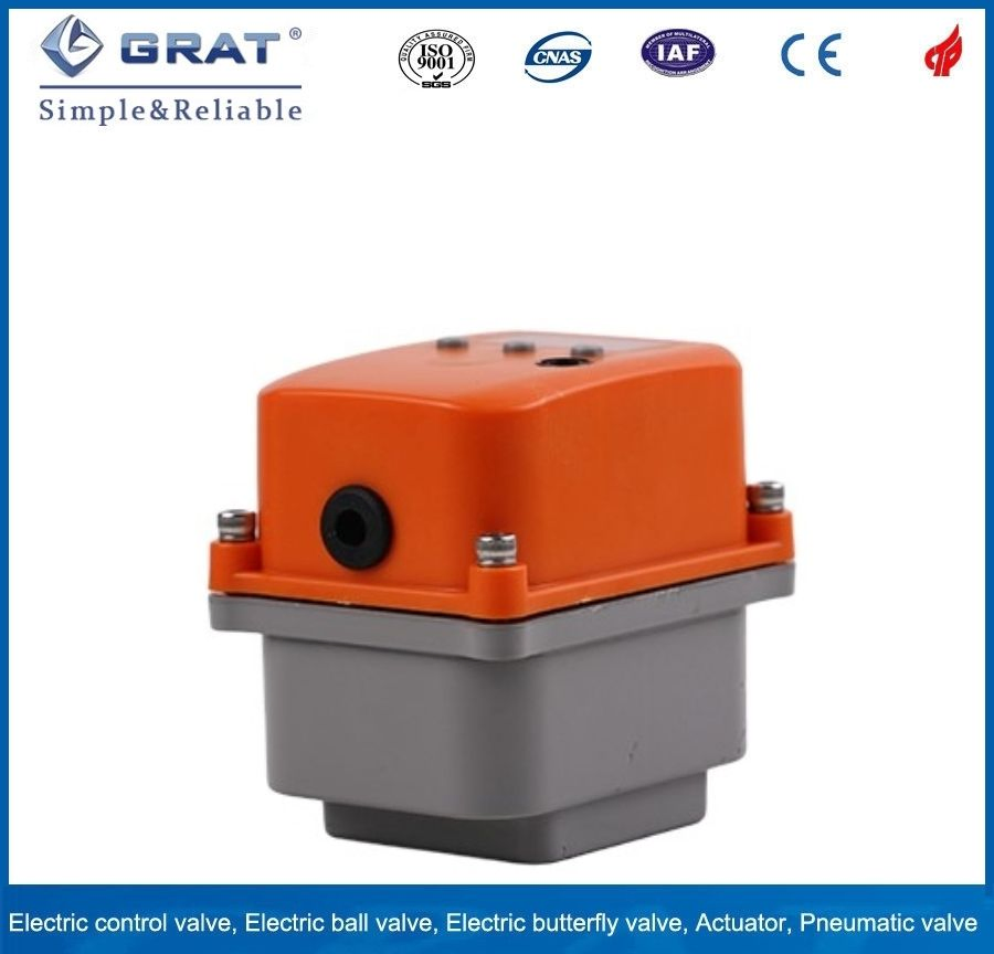 IoT Mini Rotary Smart Electric Valve Actuator Motorized 20nm 50nm Control Valve Electric Actuator