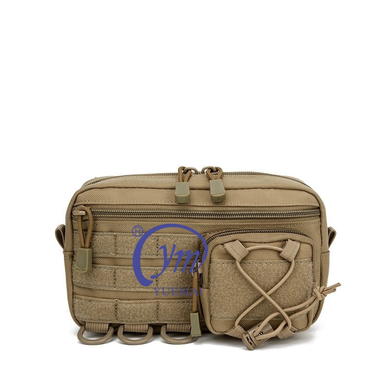 Yuemai Customizable Logo Outdoor Waterproof Lightweight Tactical Mobile Phone Bag Multi-Function Small Waist Bag
