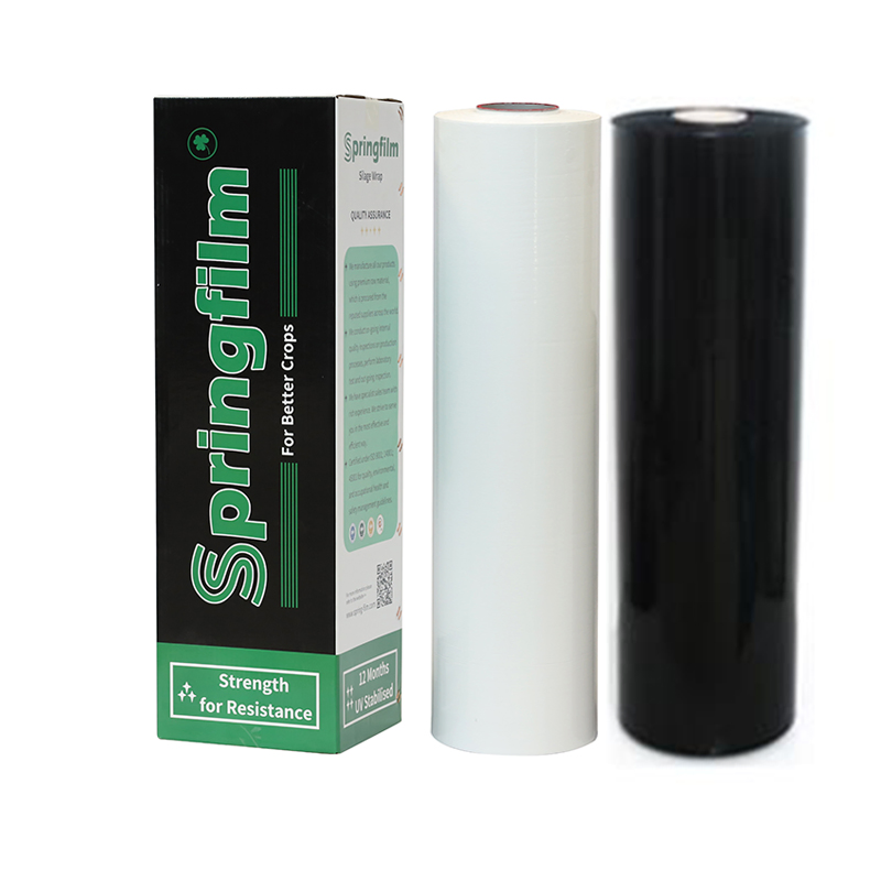 Plastic Green Wrap 750mm Bale Wrap Stretch Film Hay Bale Wrap Silage Film Corn Grass Bale Silage Round Bale Wrap