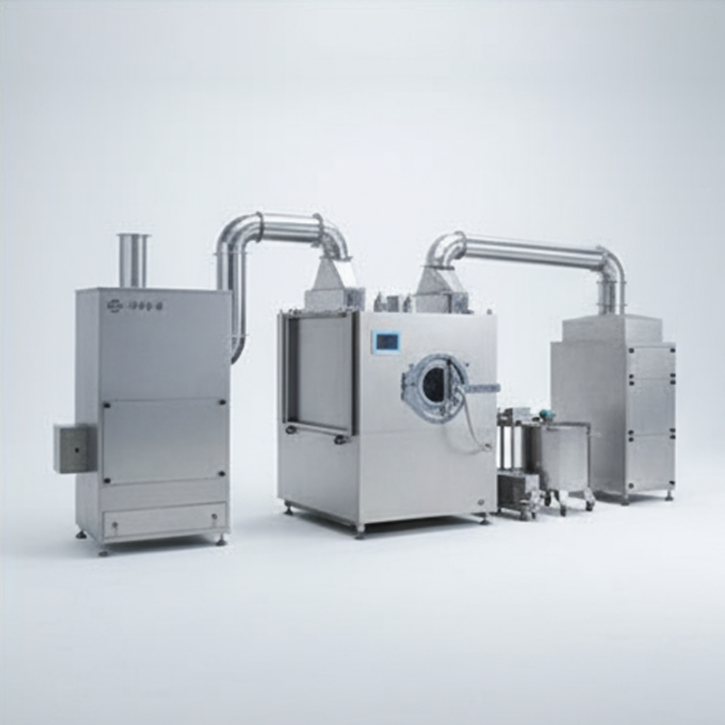 BG-40E Efficiency Film/Sugar Tablets Chocolate Candy Coating Machine
