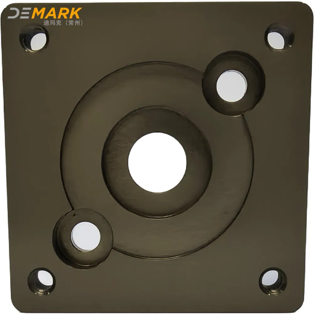 Cu4pbmgmn-T4 Placa frontal personalizada de mecanizado CNC de precisión OEM para peinadora textil