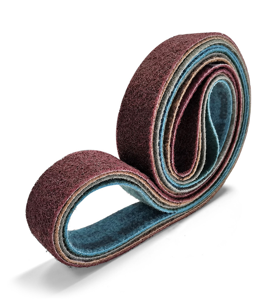 Scoth-Brite Abrasives Sanding Belts with Coarse, Medium, Fine and Very Fine