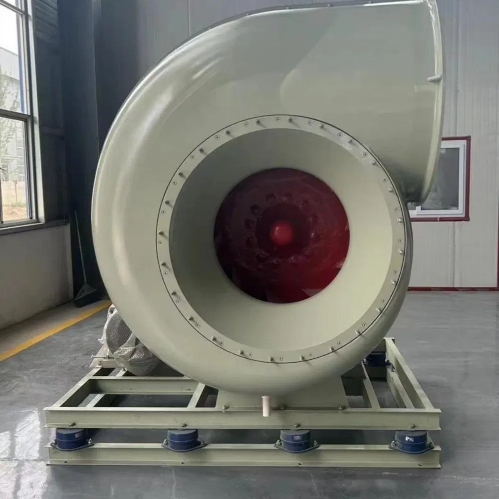 High Temperature Resistance FRP Centrifugal Exhaust Fan Blower
