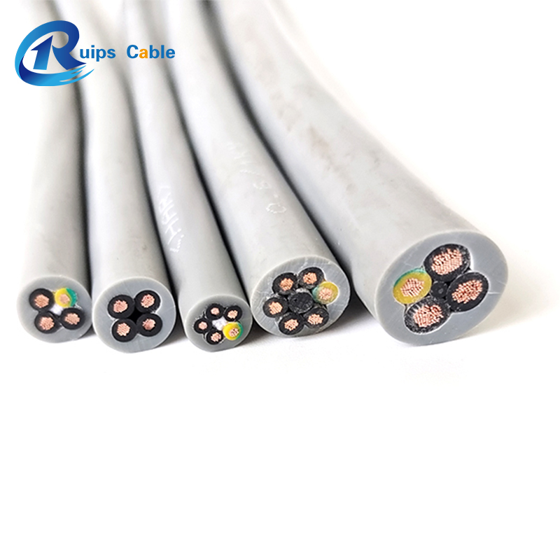 Cavo di controllo flessibile multipolare in Cu/PVC/PVC H05VV5-F (YSLYO-JZ) con PVC resistente all'olio per ambiente industriale e macchinari
