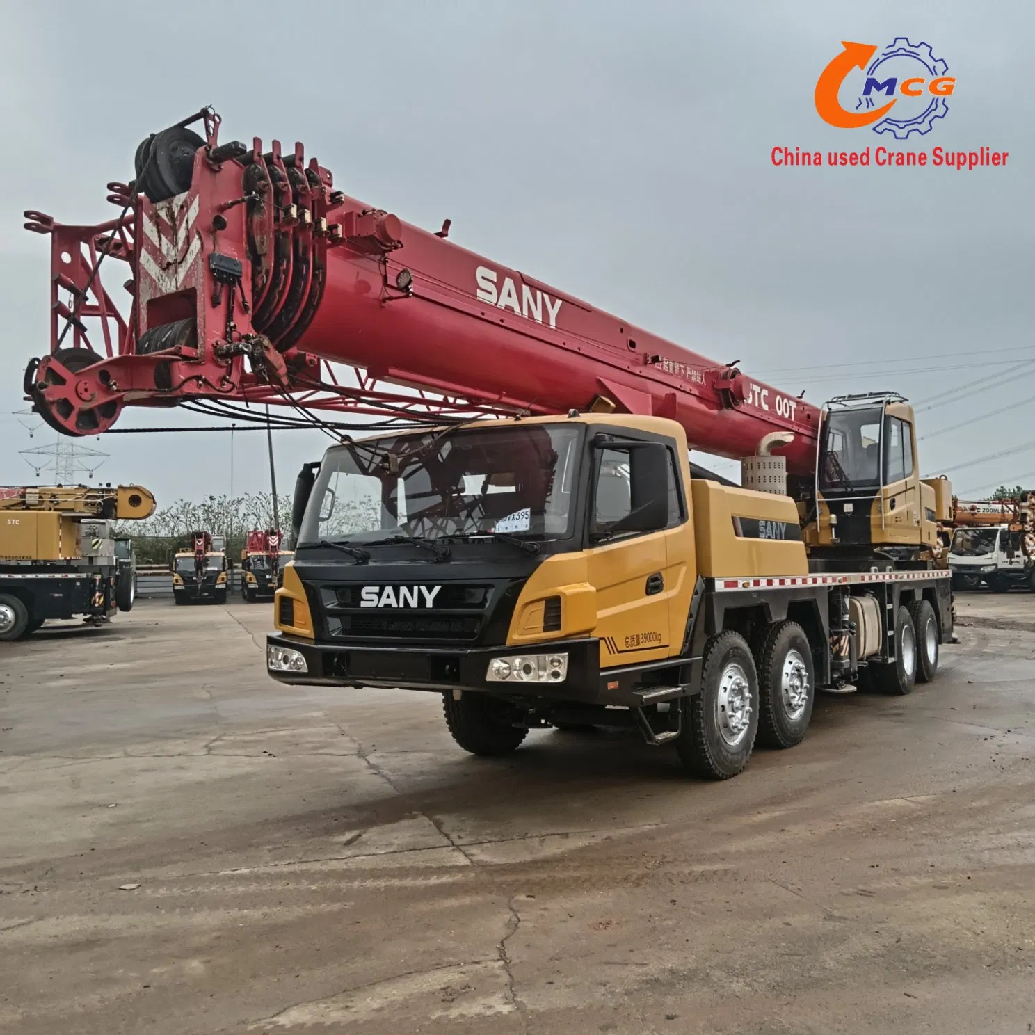 2020 Sany 40-Ton STC400T Used Truck Crane