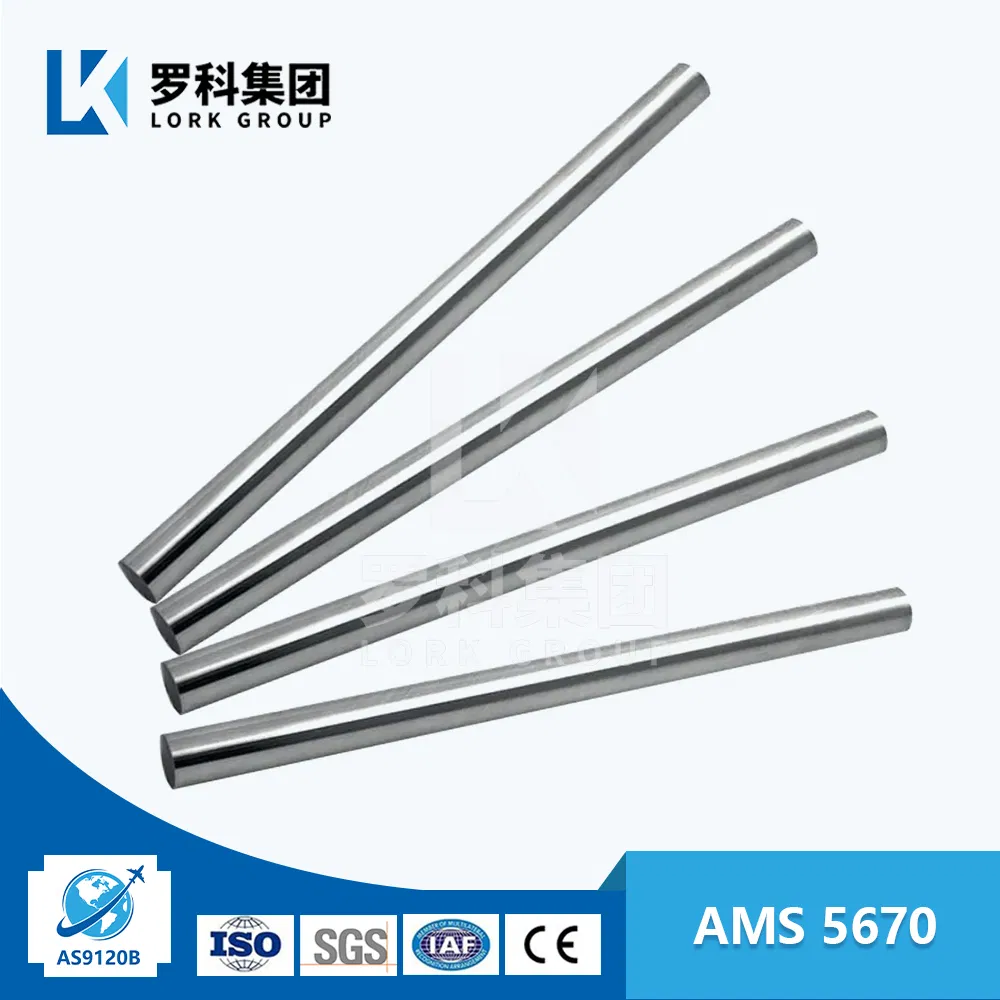 Lork High Quality AMS 5669/AMS 5670 Nickel Alloy Rod for Aircraft Parts Inconel X-750 Nickel Bar