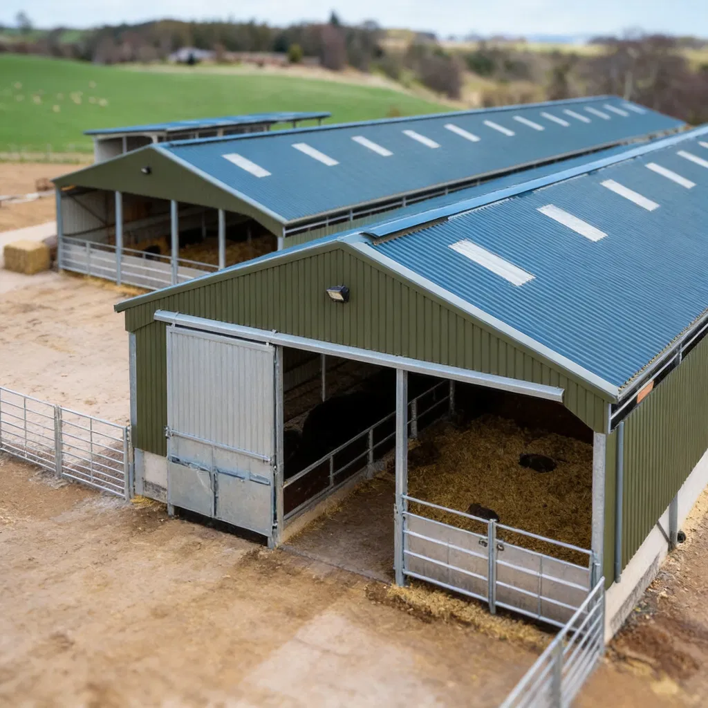 Easy Assemble Low Cost Metal Shed Construction Prefab Steel Structure Warehouse Workshop Building