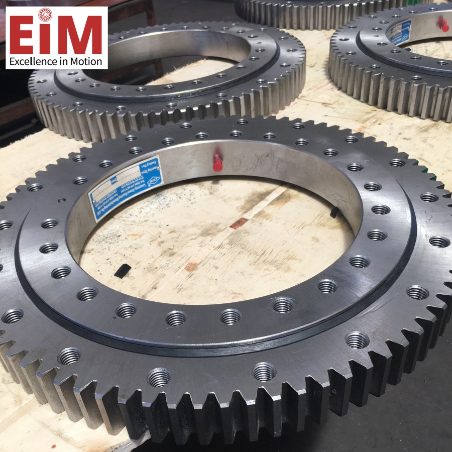 Excavator External Gear Slewing Bearing 022.30.1000 024.30.1000 020.30.1120 Double Row Ball Bearing