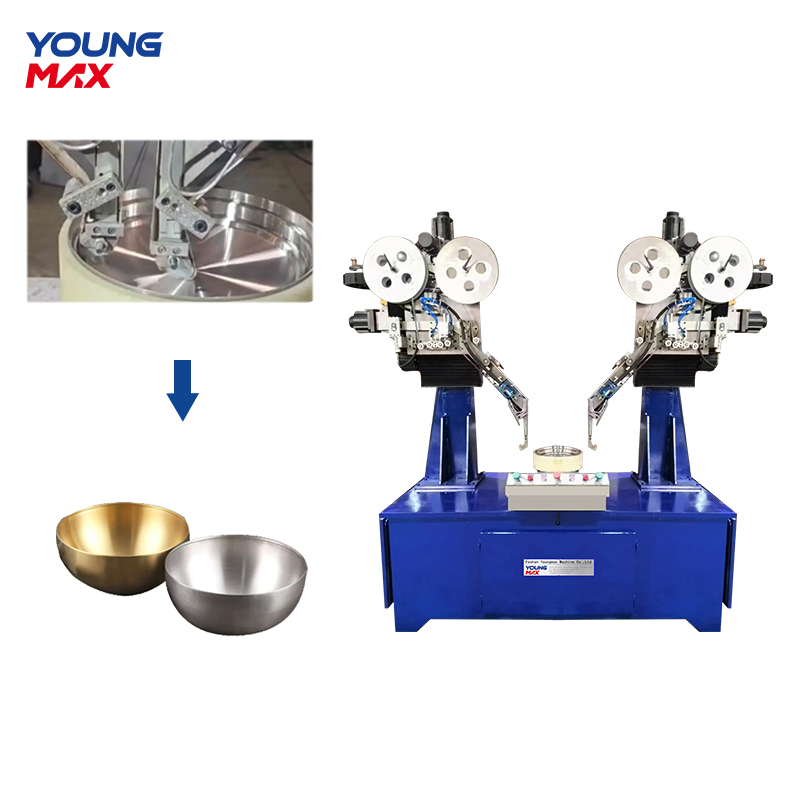 Aluminum Frying Pan Bottom Sanding Machine High Efficiency