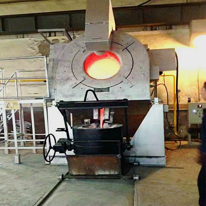 Heizöl Gießen Industrietiegel Schmelzen Aluminium Gold Ofen