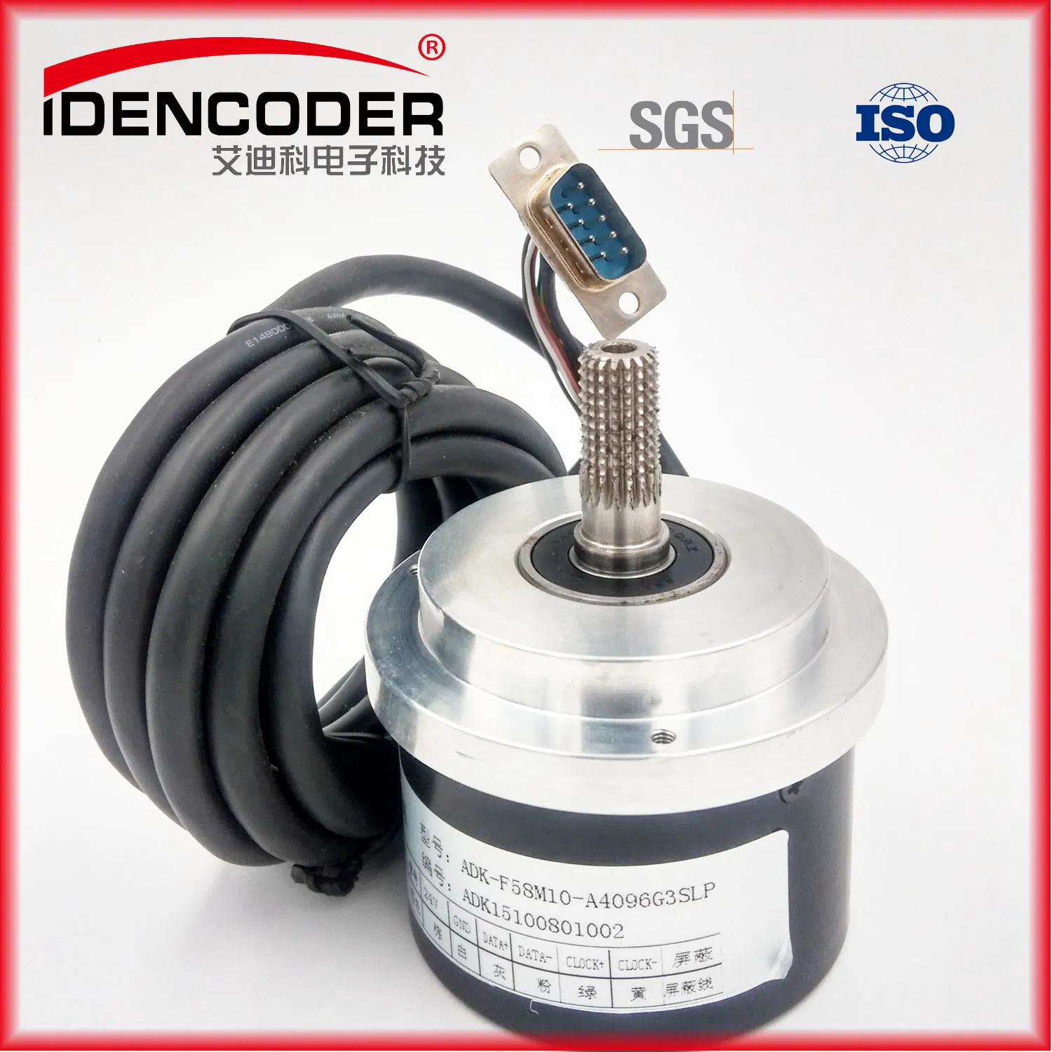 Encodeur absolu ADK-F58L10-A4096G3SLP SSI 4096PPR capteur intelligent pour métiers à tisser à rapière