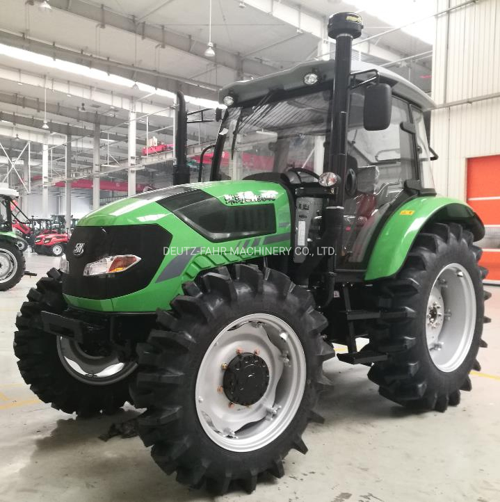 Trattore agricolo per risaia modello cabina 4WD 90HP