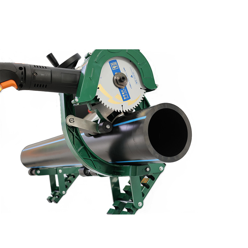 160mm-400mm Rohrschneidemaschine für HDPE-Rohre, leicht zu tragender Wasserleitungs-Rohrschneider für Kunststoff- und Metallrohre
