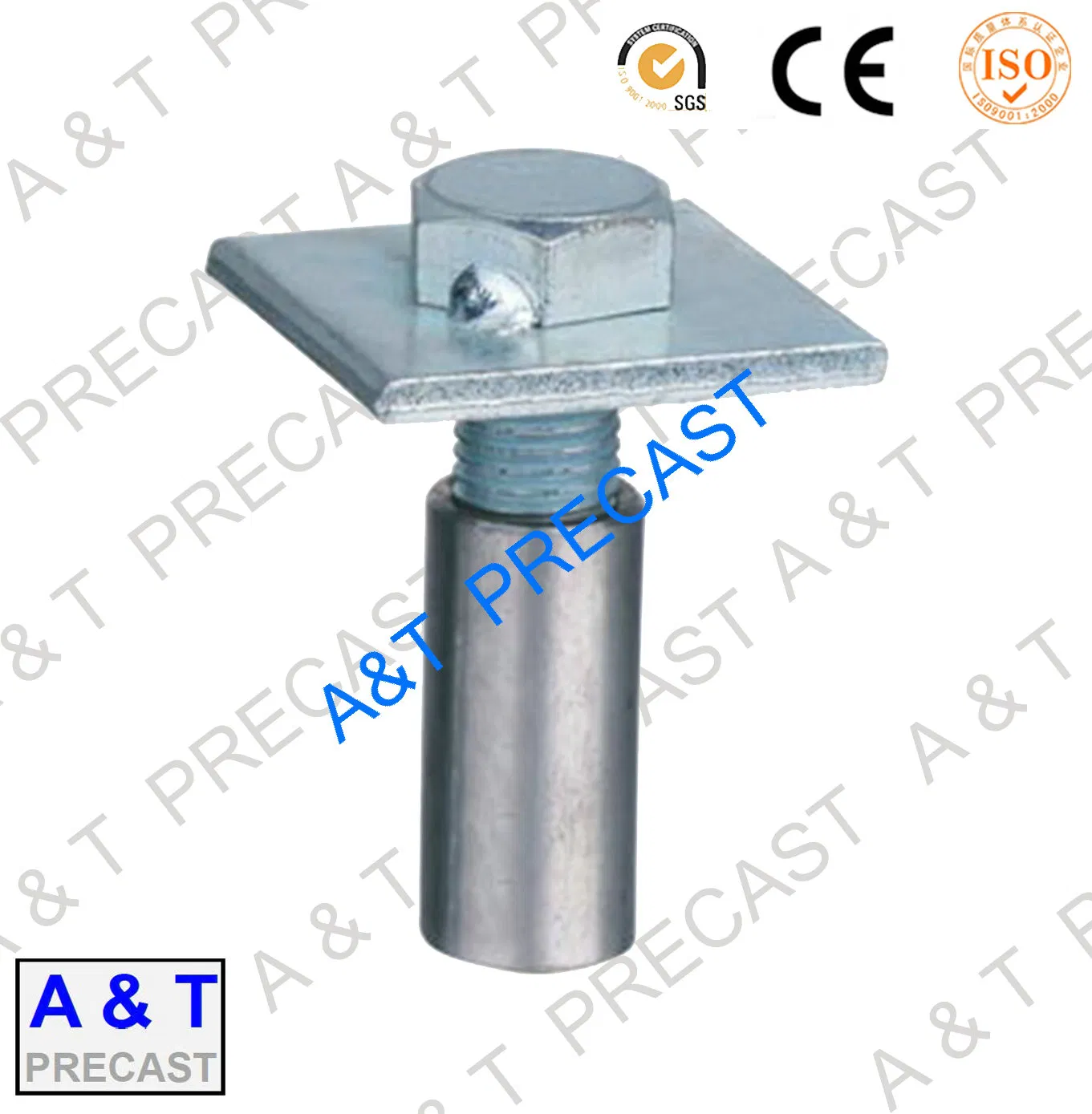 Stainless Steel / Carbon Steel Flat Plate Anchor (Rd20X47)