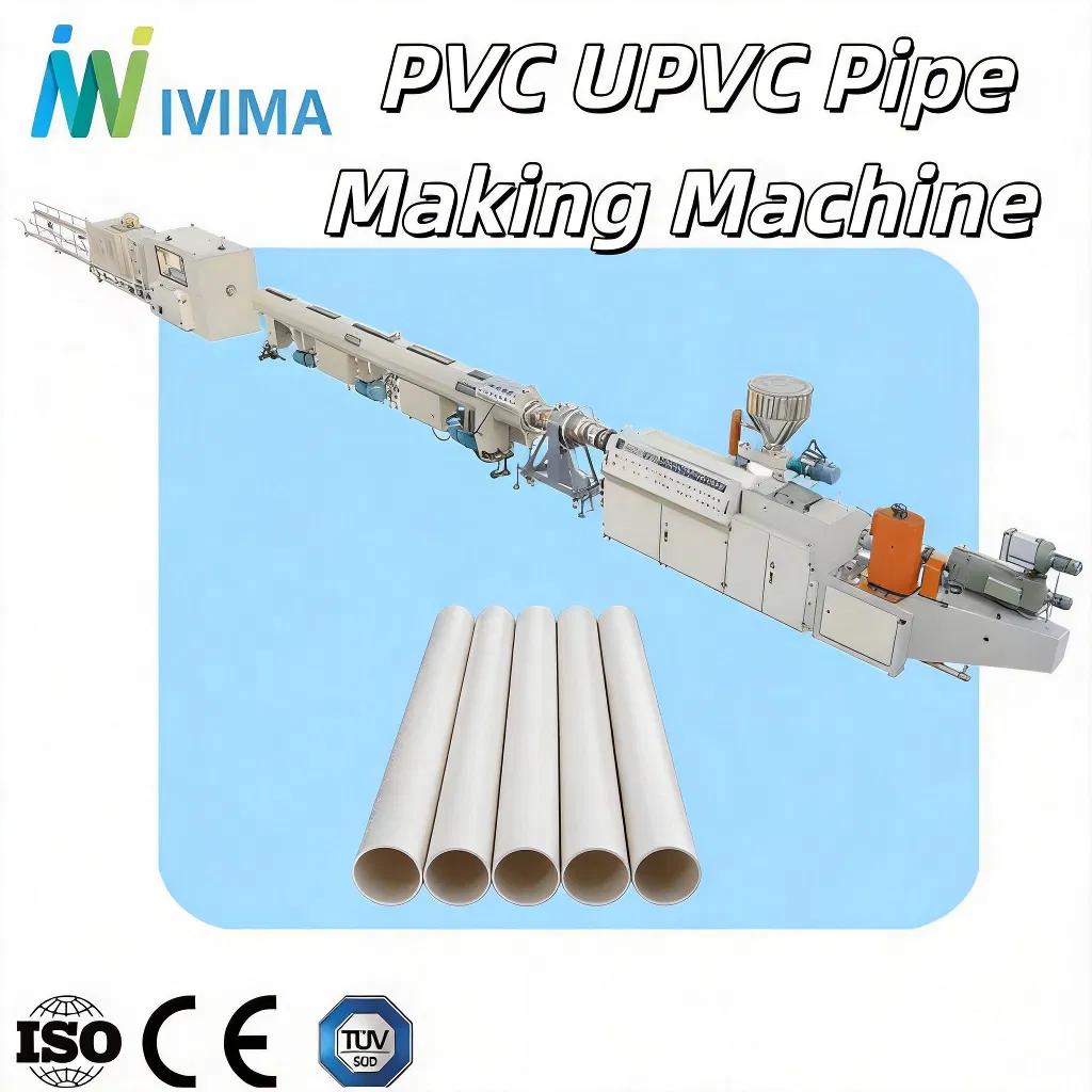 PVC Pipe Extrusion Machine, UPVC Water Tube Making Machine, Plastic Pipe Extruder Machine