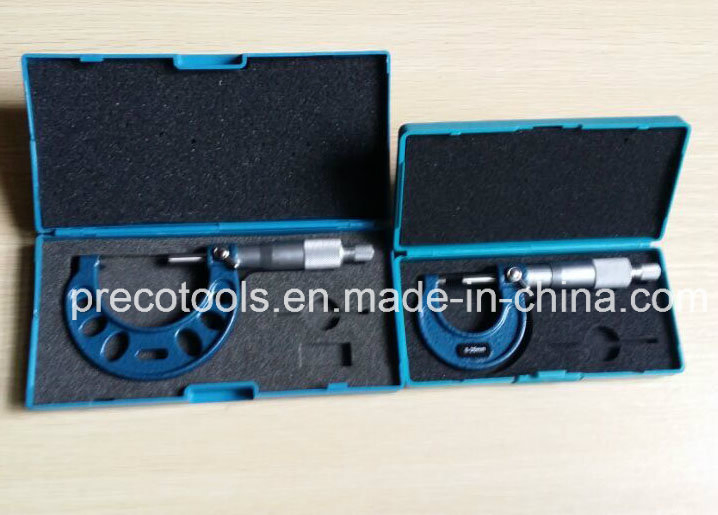 C-Frame Outside Micrometers (0-25, 25-50, 50-75, 75-100, 100-125mm)