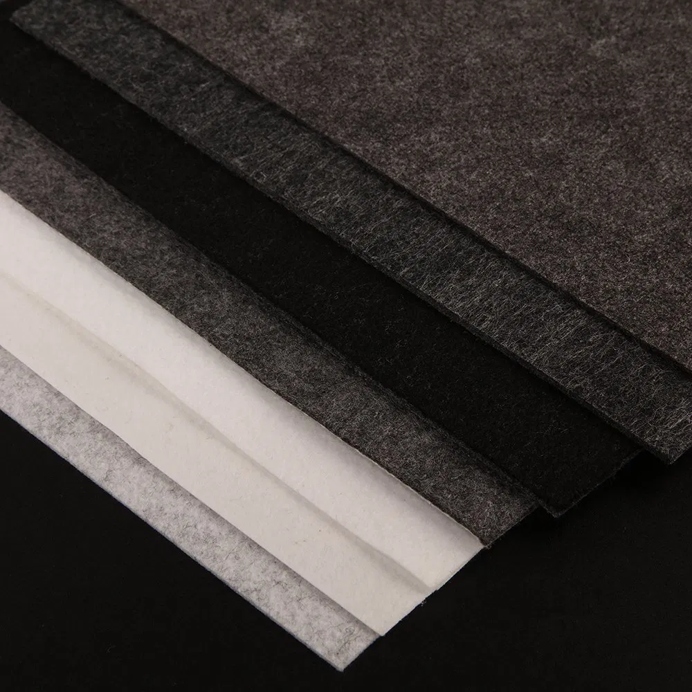 100% Polyester Needle Punched Nonwoven Felt Fabric