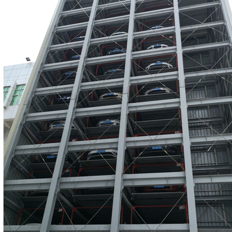 Car Parking Lift Parking Equipment 3-8 Floors Smart Robotic Puzzle Automated Car Parking System for Commercial Use