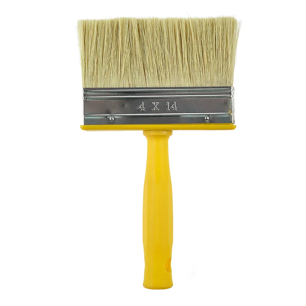 Slant Wood Handle Wall Paint Brush for Wall Painting
