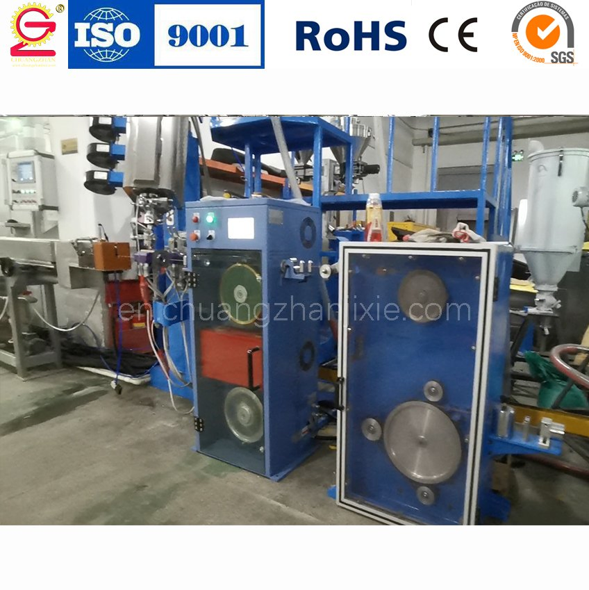 High Output Fully Automatic 65+35 PVC Electric Wire and Cable Extrusion Making Machine