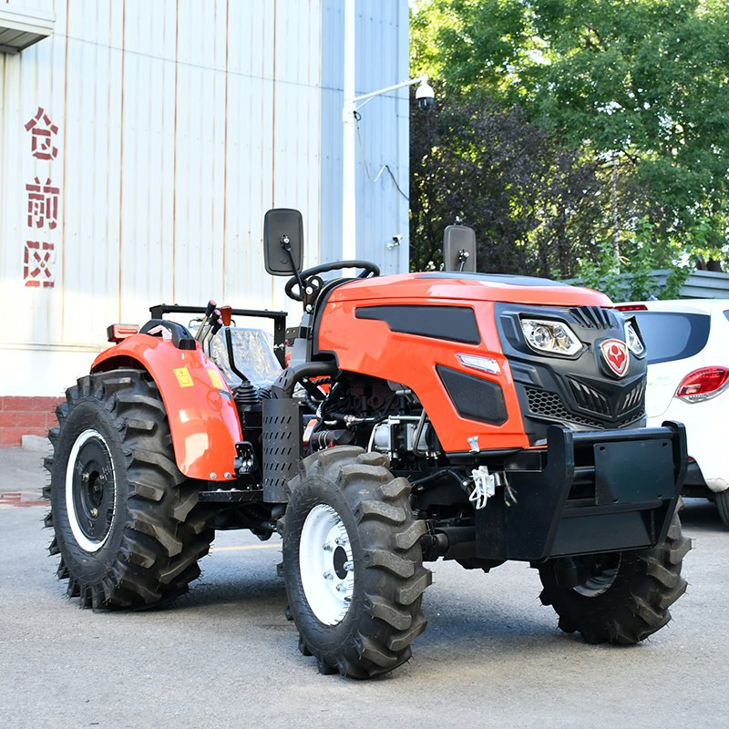 50 HP Plow Pose Tractors Strong Power Diesel Engine Hydraulic Tractors Gearbox Agriculture Farm Wheel Tractor