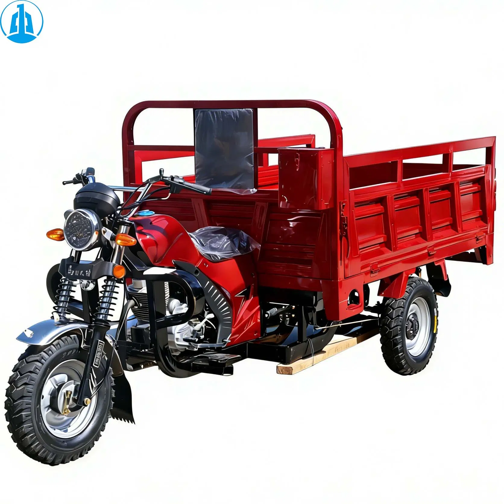Gasoline Three-Wheeled Cargo Transport Tricycle Rural Fuel Driven Tricycle Truck