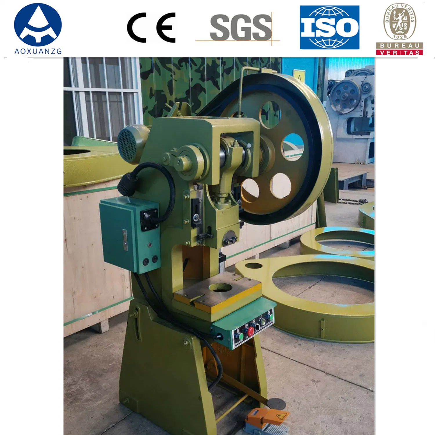 12t Mechanical Power Press Punching Machine