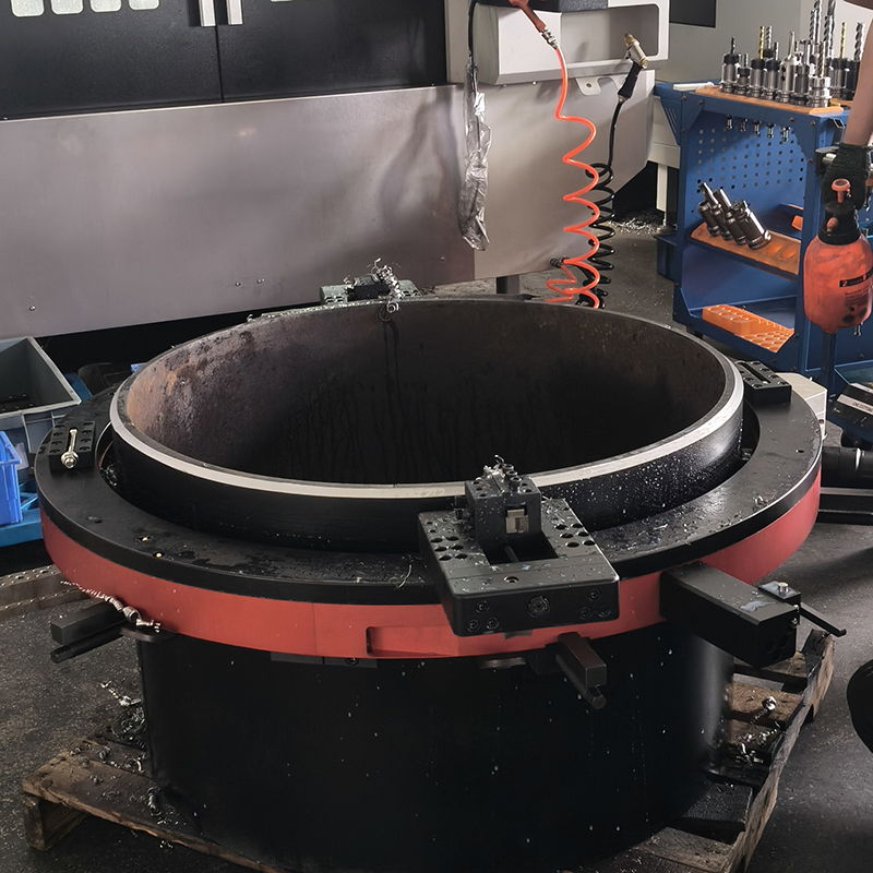 OCP-914 Split Frame Pneumatic Pipe Cutting Beveling Machine Cold Tube Cutter 30"-36"