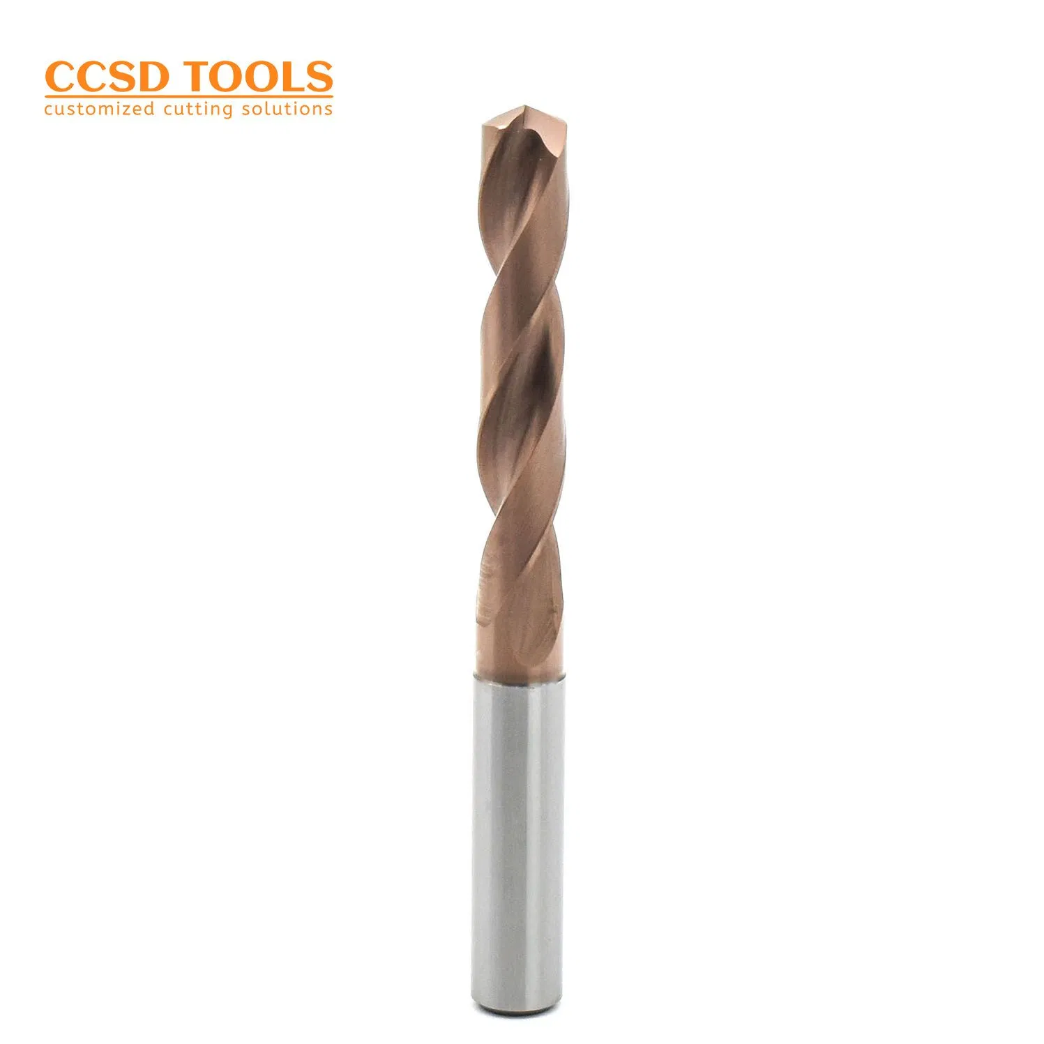 Tungsten Carbide Twist Drill Bits 2F Inner Coolant for Metal, Wood, PCB Drilling