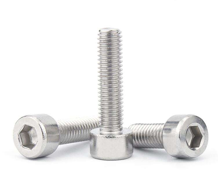 DIN912 304/316 Edelstahl Sechskant Innensechskant glatter Zylinderkopf Inbusschraube Bolzen