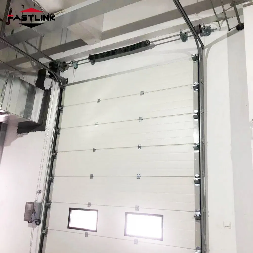 Fastlink Premium PU Insulated Aluminum Cold Storage Sectional Doors