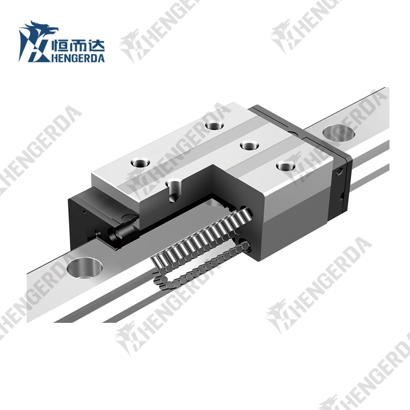 Guida lineare a rulli con rotaia lineare, specifiche 25, 30, 35, 45 mm