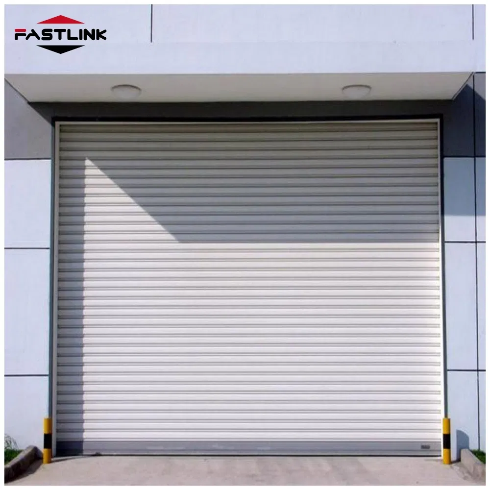 Automatic Steel Shutter Metal Steel Wind Roller Shutter Doors