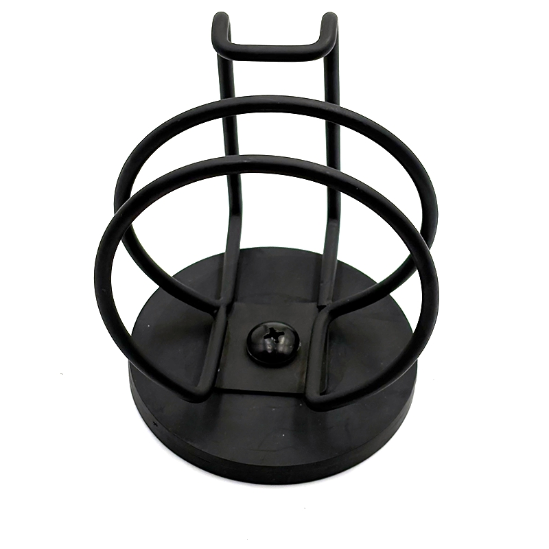Neodymium Rubber Coated Pot Magnet with Cup Holder