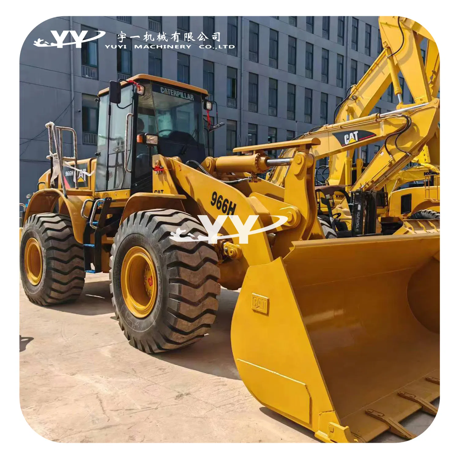 Used Caterpillar 966H Wheel Loader Original Large Loader From Japan