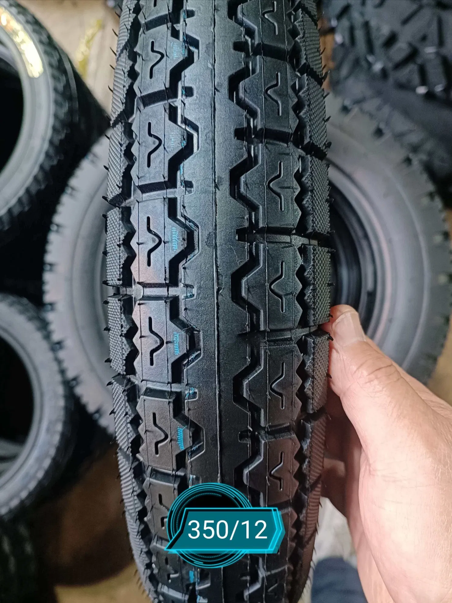 Pneumatici Tubeless per Moto Adventure (Mescola Dura), Pneumatici Tubeless ad Alte Prestazioni per Veicoli Elettrici