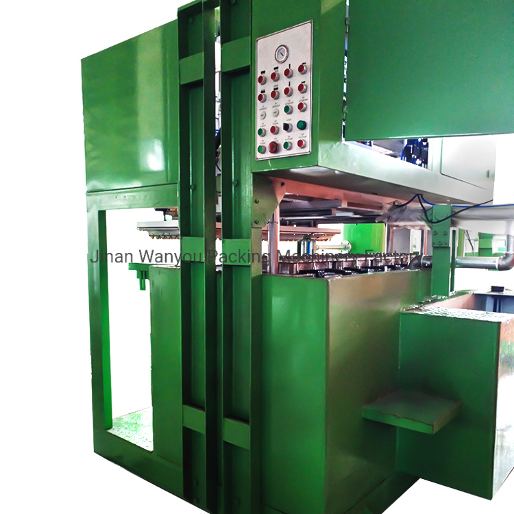 1300PZ/H 45-65kw Macchina per vassoi per uova di piccola capacità / Macchina per vassoi per mele / Macchina industriale per vassoi di imballaggio