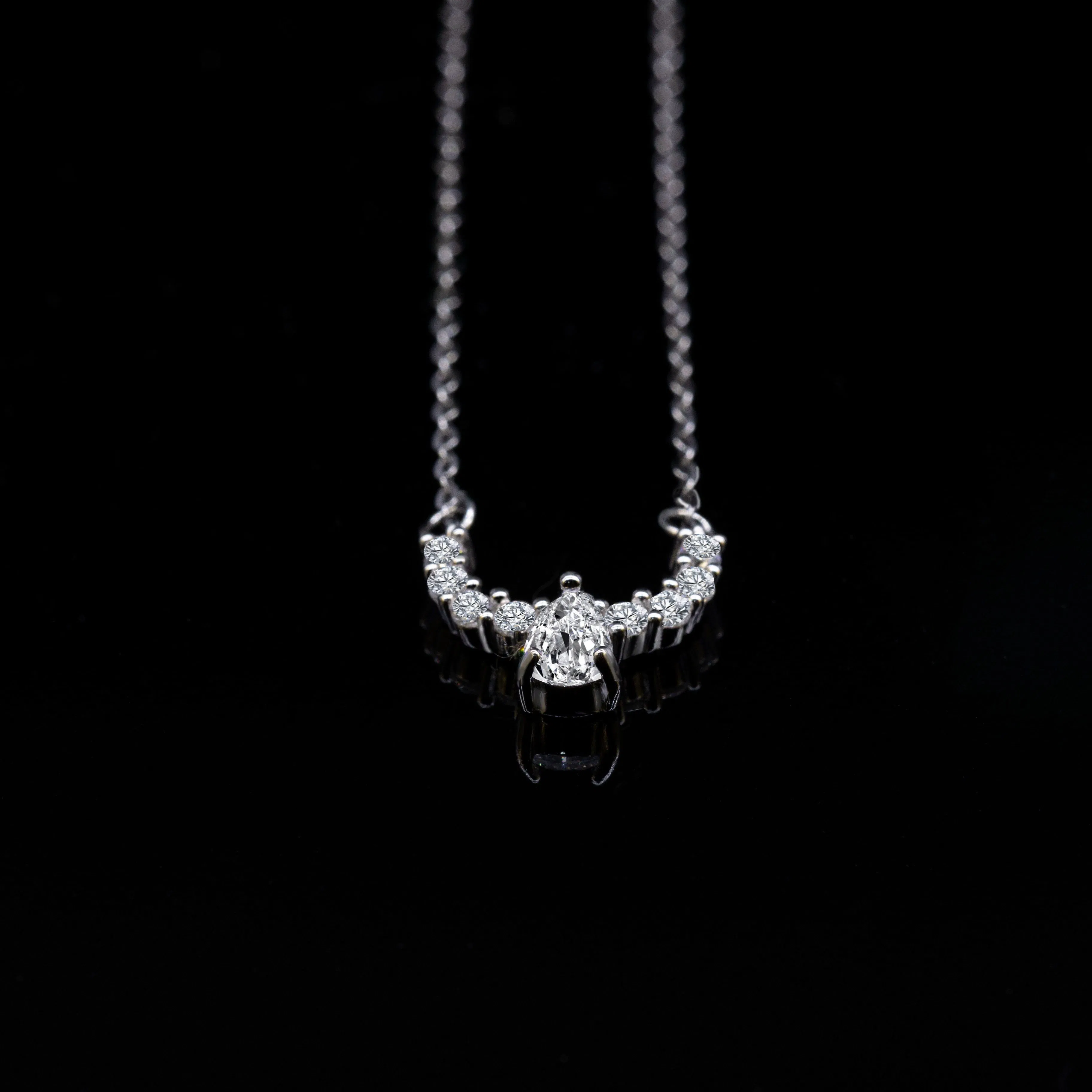 Lab Grown Diamond Classic Customizable Diamond Necklace