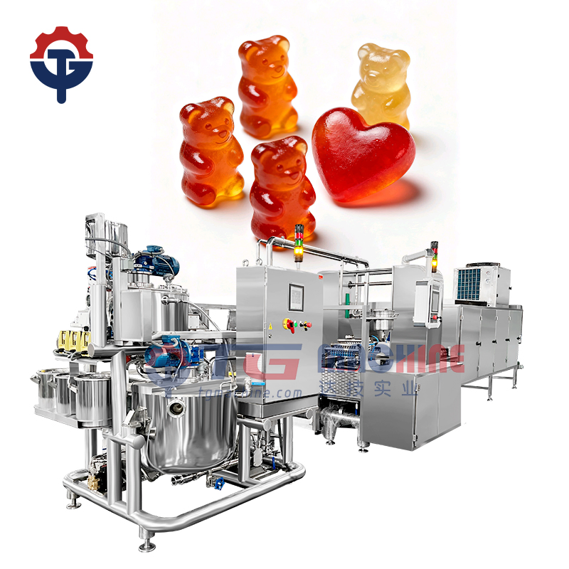 Automatic Jelly Candy Making Line Soft Candy Making Machine