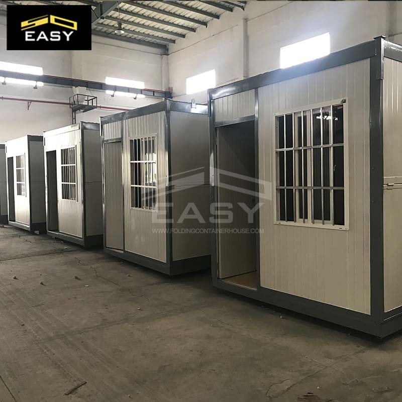 One Bedroom 20FT Mini Finish Prefabricated Folding Container Homes Cabin for Rent