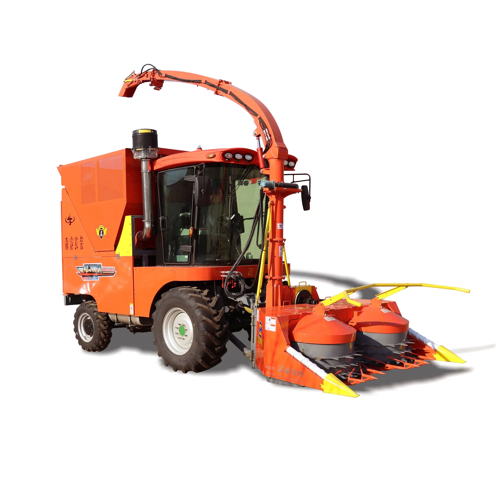 Large Capacity Dump Hopper Green Forage Harvester