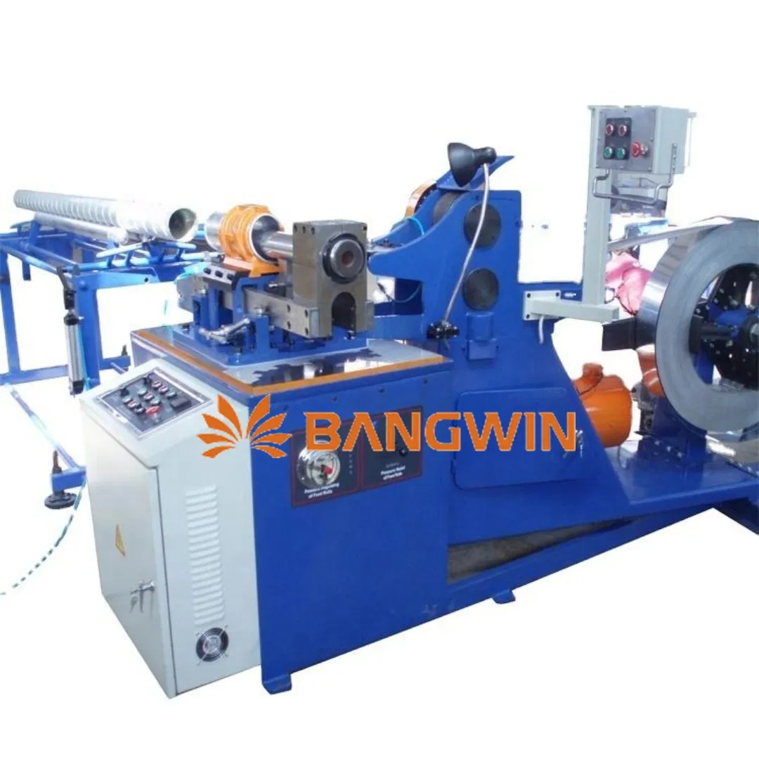 Stainless Steel Duct Production Line HVAC Tube Making Pipe Manufacturing Machine