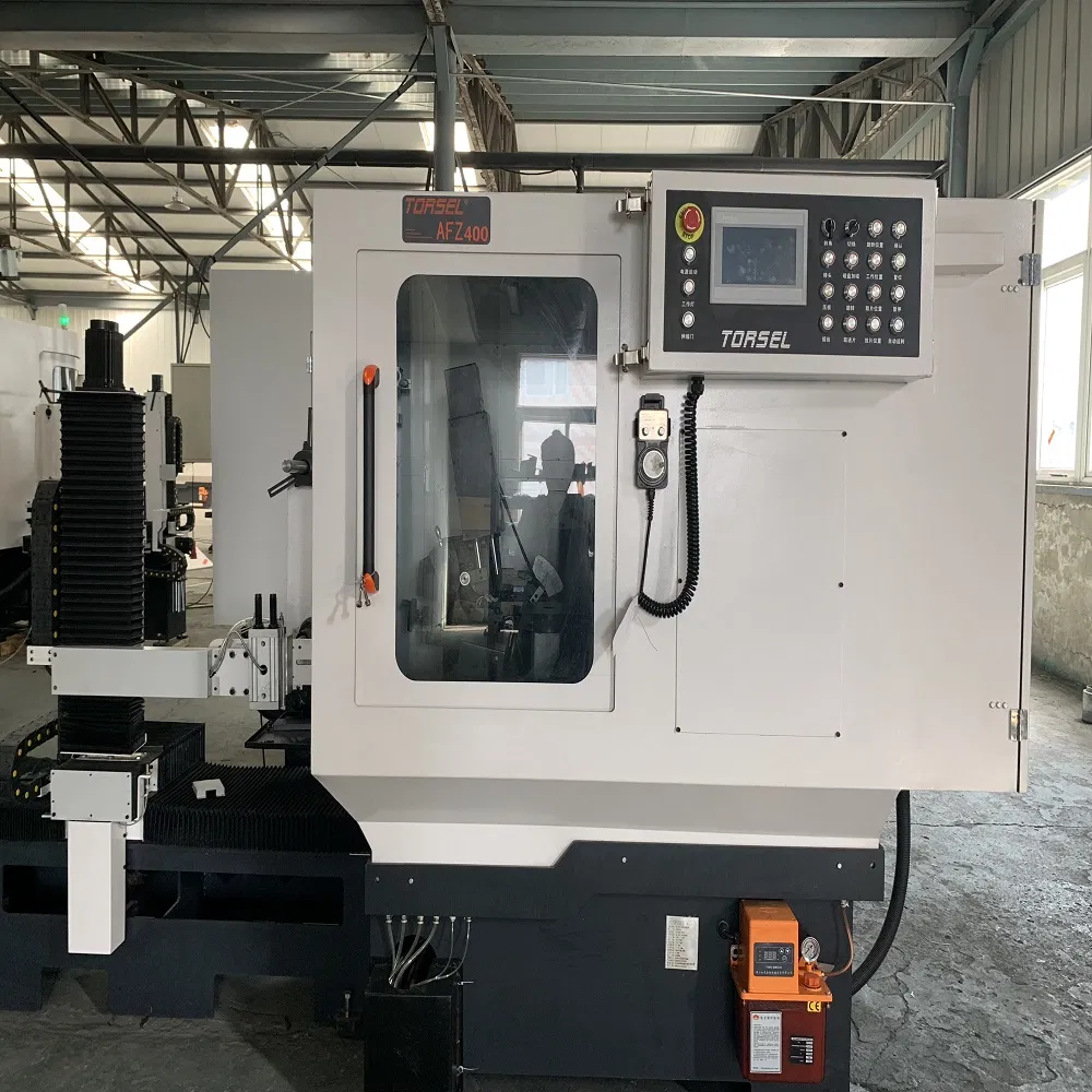 Easy Operated CNC TCT Circular Saw Blade Sharpener Machine with Robot for Face Angle