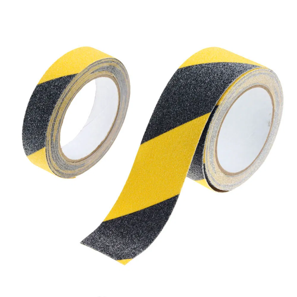Nastro adesivo di sicurezza antiscivolo per skateboard, nero, impermeabile, forte adesivo