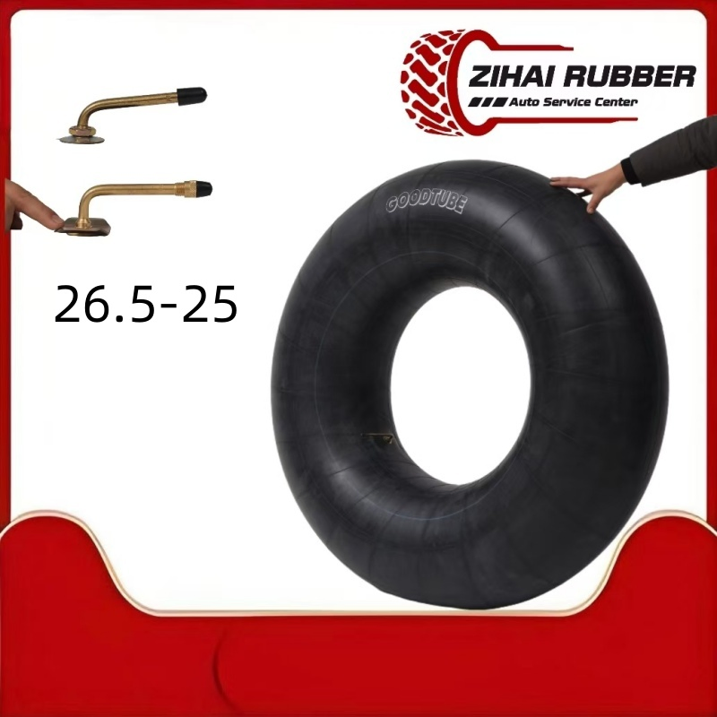 Camera d'aria in gomma butilica e gomma naturale Zihai Rubber OTR Mining 26.5-25