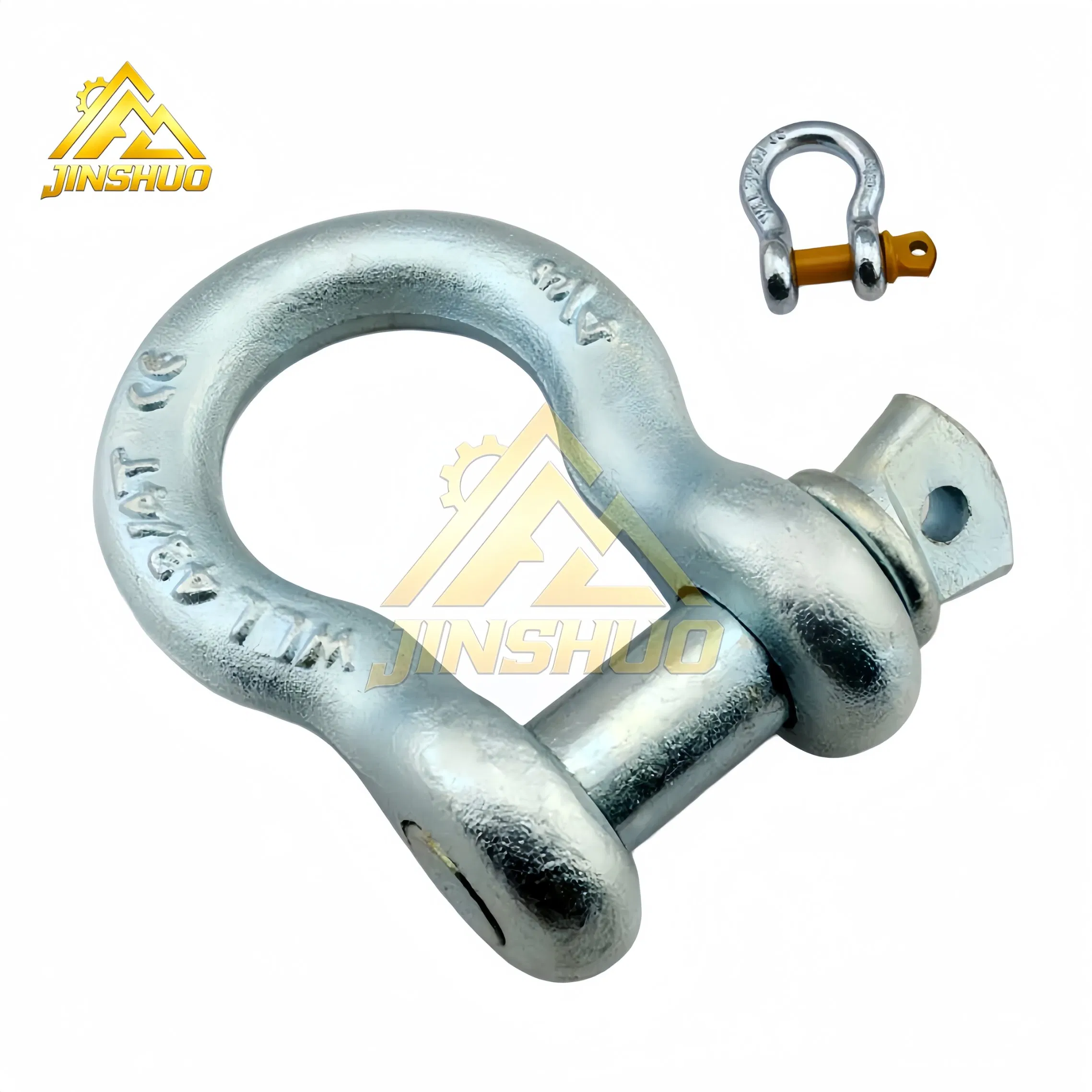 Us Type G209 Bow Shackle, Galvanized Screw Pin Anchor Stainless Steel Shackle for Crane Lifting Chain